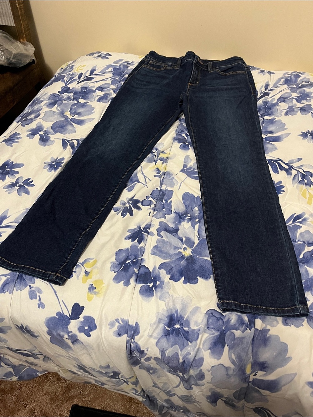 St. John's Bay Dark Indigo Straight Leg Jeans